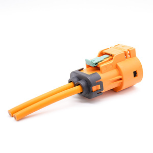 HVIL — prise HV 2 pin 200a câble <span class=keywords><strong>Orange</strong></span> 35 mm2, connecteur métallique avec 6MM, 2 pièces - Product Image 3