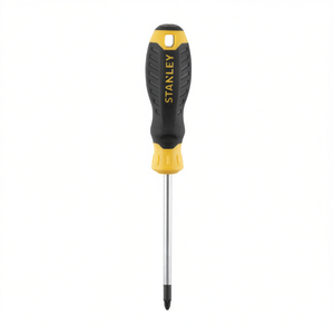 Tournevis Stanley Pozidriv 6 en 1 avec poignée ergonomique noire et jaune - Product Image 2