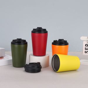 Portable Cup Stainless Steel Camping Mug Thermal Stainless Steel Double Walled Travel Mug - Product Image 2