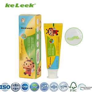 Dentifrice <span class=keywords><strong>Enfant</strong></span> Keleek à la <span class=keywords><strong>Propolis</strong></span> Sans Fluorure, Menthe Raisin Vert, Nettoyage Profond, Portable 50g, Anti-Plaque, Protection Quotidienne des Dents - Product Image 1