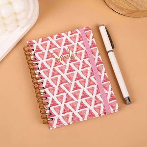 Libreta Multicolor A6 con Espiral, Mini Bloc de Notas Portátil con Correa, Esencial para Oficina, Estudio, Registro, Notas, Escritura, Diario, Planificación - Product Image 1
