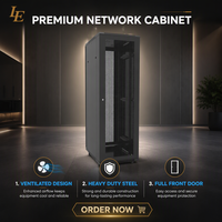 Armoire de serveur en rack pour centre de données, en acier, sur pied, 46U 800*900mm, en stock