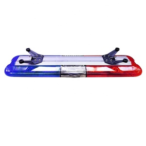 Camions de pompiers d'ambulance de 47 pouces <span class=keywords><strong>Flash</strong></span> rouge bleu avertissement avec sirène haut-parleur hôte clignotant - Product Image 5