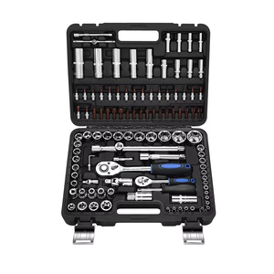 61-teiliges Home Tool <span class=keywords><strong>Kit</strong></span> Set Autowerk statt Mechanisches Werkzeugset OEM-unterstütztes Gehäuse <span class=keywords><strong>Hand</strong></span> metalls chl üssel Kfz-Werkzeugs atz - Product Image 2