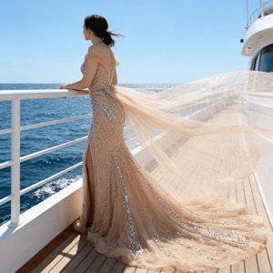 Robe de soirée <span class=keywords><strong>haute</strong></span> <span class=keywords><strong>couture</strong></span> rouge à bretelles, sans manches, moulante, longue jusqu'au sol, avec soutien-gorge intégré, <span class=keywords><strong>corset</strong></span> perlé, amincissante, pour banquet, dîner - Product Image 3