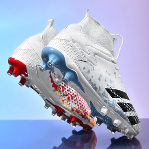 Chaussures de football X19 unisexes, tige synthétique, semelle extérieure en TPU, semelle intermédiaire en EVA, doublure en mesh, crampons Spring AG TF - Product Image 1