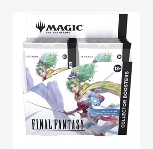 MTG Final Fantasy Collector Booster Inglés 15 Cartas por Paquete Sellado de Fábrica Venta al por Mayor - Product Image 1