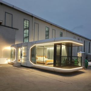 Casa Prefabbricata di Alta Gamma Personalizzabile Ispirata alle Capsule Spaziali per Applicazioni Alberghiere - Product Image 6