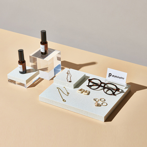 Tùy chỉnh sang trọng Acrylic trang sức hiển thị sản phẩm đứng bông tai vòng đeo tay hiển thị cho trung tâm mua sắm - Product Image 5