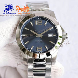 Reloj de Cuarzo de Lujo para Hombre Longnes 2024, Correa de Acero de Alta Calidad, Estilo Deportivo Casual de Moda, Nuevo, Diámetro para Estudiantes, Ronda - Product Image 1