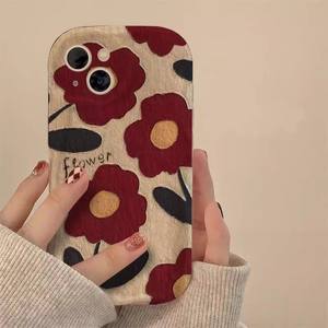 เคสโทรศัพท์กันกระแทกสำหรับ13 PRO MAX r/ 7 8 plus/ 11/12 XS สีน้ำตาลฤดูใบไม้ร่วงและฤดูหนาว - Product Image 4