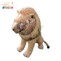 León Inflable Gigante de PVC de WINSUN para Decoración y Publicidad, Resistente al Agua, Tamaño y Color Personalizables, Fácil de Instalar, para Eventos Temáticos