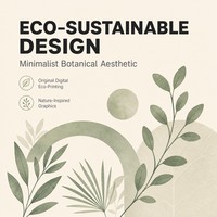 Sac fourre-tout en toile écologique 3451 H, sac à main en toile recyclée avec poignée en liège, imprimé vert sauge, grand sac de plage écologique