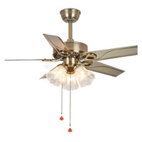 Plafonnier Design Moderne Décoratif de Luxe Vintage Ventilateurs de Plafond Led avec Télécommande Lustres et Lampes Suspendues