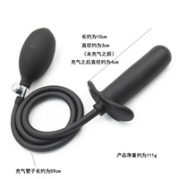Tapón Anal inflable grande, bomba expandible, varios estilos
