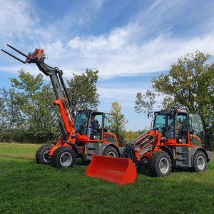 Cargadora Telescópica de Ruedas ER2500T de 2.5 Toneladas, Cargadora Compacta Articulada 4x4 para Agricultura y Construcción - Product Image 6