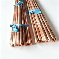 Barre ronde en cuivre doux recuit T2, bonne formabilité, barre en cuivre rouge pour le stampage, les électrodes et la production d'objets conducteurs