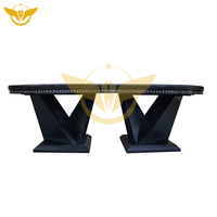 YH 96 pouces de luxe en bois personnalisé Casino Texas Hold em Poker Table à vendre