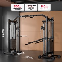 Machine à Crossover par Câbles avec Poulies Hautes et Basses, Équipement de Gymnastique pour Entraînement Fonctionnel à Domicile, Exercice Complet du Corps, Cable Fly