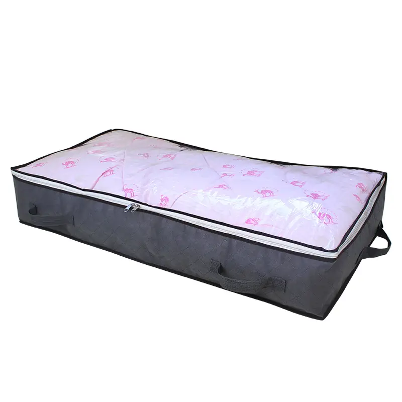 Under bed Storage Bag Non-woven Storage Blanket Eco Friendly Storage Bag With Paper Board for Clothes