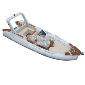 قوارب يولوين 700 ذات الهيكل العميق على شكل V للرحلات البحرية، قوارب قابلة للنفخ وقوارب صلبة قابلة للنفخ معتمدة من CE للبيع - Product Image 3