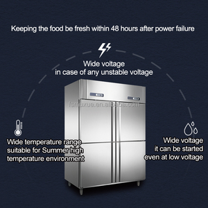 Refrigerador Comercial MUXUE de Acero Inoxidable con Puerta de Cierre Automático y Evaporador de Cobre Puro - Product Image 2