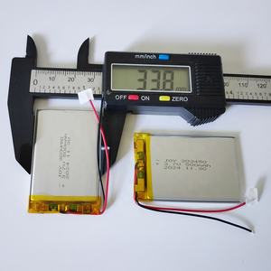 Аккумуляторная 303450 <span class=keywords><strong>3</strong></span>,7 В 500 мАч литий-ионная литий-полимерная аккумуляторная батарея с печатной платой и проводами - Product Image 3