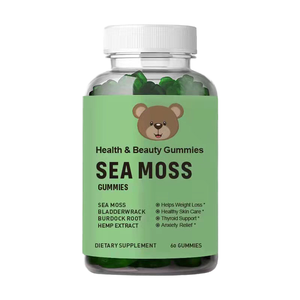 Gomitas Multivitamínicas Veganas de Musgo Marino Orgánico, Suplemento para el Cuidado de la Salud, para una Piel Naturalmente Bella, Gomitas de Musgo Marino - Product Image 2