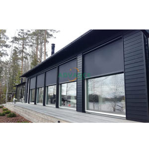 Prix d'usine <span class=keywords><strong>stores</strong></span> roulants motorisés personnalisés pour patio extérieur écran solaire zippé - Product Image 1