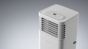 Climatiseur portable blanc <span class=keywords><strong>7000</strong></span> <span class=keywords><strong>BTU</strong></span> avec télécommande, minuterie 24h, écran LED, prise UK pour chambre - Product Image 6