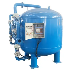 Automatic Control Pressure Sand Water Filter With Backwash System