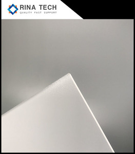 แผ่นอะคริลิกกระจายแสงแบบปรับขนาดได้ของ Rina Tech วัสดุ PC/PS/PMMA แผ่นวัสดุแบบกำหนดเองสำหรับแผงไฟแบ็คไลท์ของผลิตภัณฑ์อิเล็กทรอนิกส์ - Product Image 2