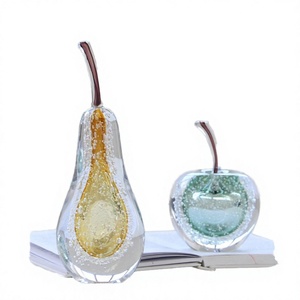 Evelyn Grappe de Cristaux Naturels Pomme Poire Décoration d'Intérieur Pop Art Mariage Méditation Pierres Énergétiques Décoration en Cristal Faite à la Main - Product Image 4