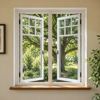 Ventanas de Aluminio de Alta Eficiencia, Resistentes al Viento, Insonorizadas, Abatibles y Giratorias