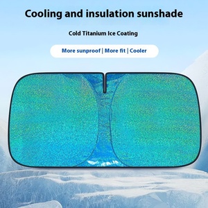 HONGLILAI, nuevo Panel de parasol para ventana Interior de coche, cortina de sombra para parabrisas delantero, aislamiento térmico, protección solar, hielo plegable - Product Image 5