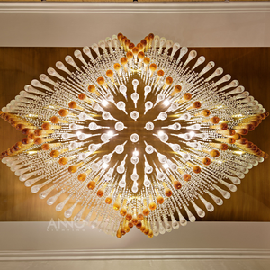 <span class=keywords><strong>Lampadario</strong></span> Artistico ANNO su Misura con Rami in Stile Arabo e Luci LED <span class=keywords><strong>per</strong></span> <span class=keywords><strong>Ingresso</strong></span> Villa - Product Image 3