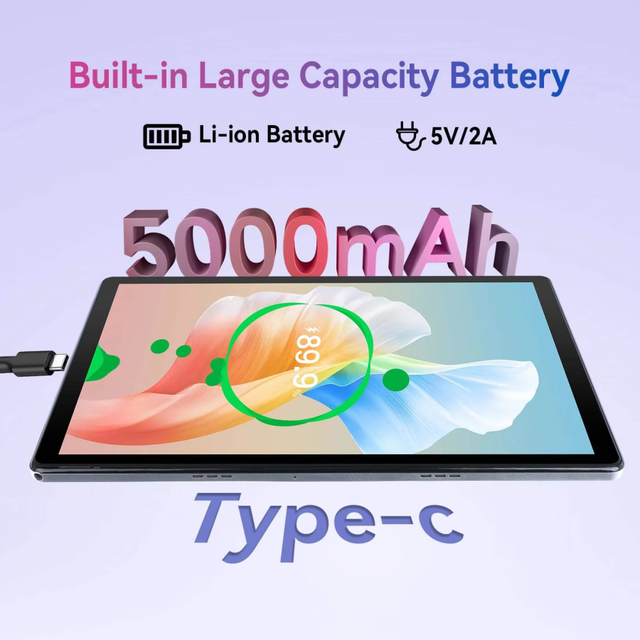 2026 Tablet 10 Inch Android Tablet PC Android 10 DDR3 2GB RAM 32GB ROM 2MP+8MP IPS Display Powerful Performance Tablet