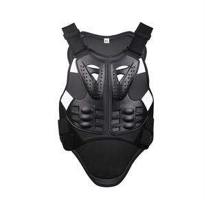 SULAITE <b>Back</b> <b>Protector</b> Spine Support Armor Vest Adult Unisex Nylon Black Motorcycle Roller Skating Protection Gear - Product Image 3