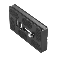 Plaque de fixation rapide universelle en aluminium de haute qualité réglable pour trépied, adaptateur de montage pour appareil photo reflex numérique et cardan
