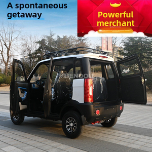 Mini SUV Eléctrico Todoterreno de 4 Ruedas con Cabina Cerrada, 4 Asientos, Batería de Litio de Descarga Continua, Baja Velocidad, para Conducción Rural - Product Image 5