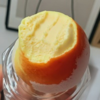 Helado de Frutas 3D con Sabor a Mango y Durazno, Personalizado de Fábrica, Bajo en Grasa, el Más Vendido al por Mayor