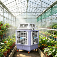Keyuefeng Enfriador de aire por evaporación móvil Ahorro de energía Enfriador de aire de agua industrial para taller
