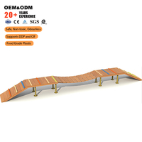SageDelightRides Équipement d'entraînement extérieur OEM pour animaux de compagnie, Barrière de saut en LLDPE et acier galvanisé, pour parcs, clubs, terrains et chenillets, Fabricant