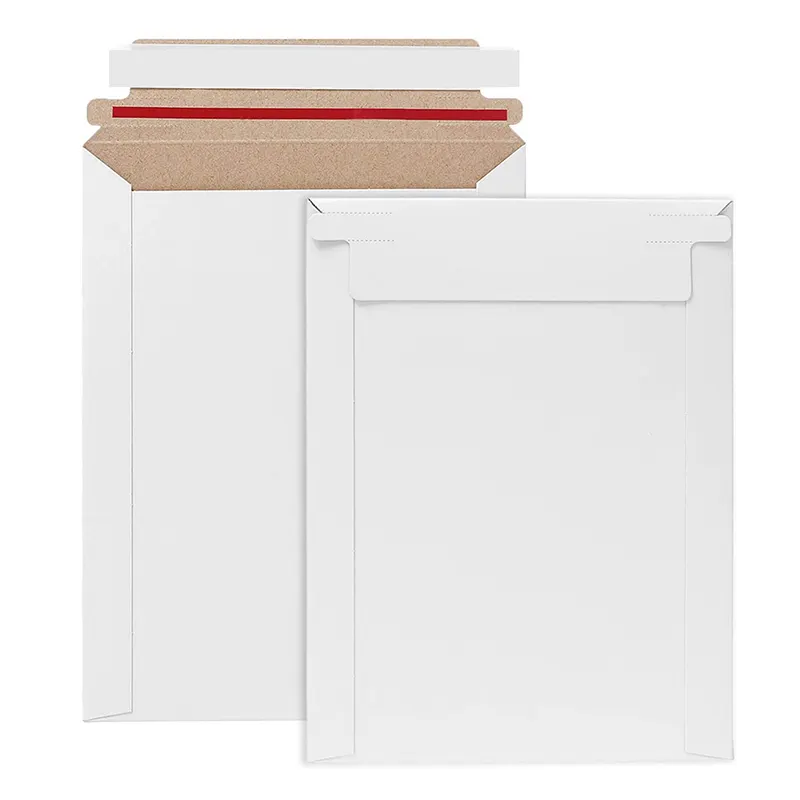 Enveloppes en carton blanc rigide, 50 pièces, pour la livraison, A3/C3 A4/C4 A5/C5