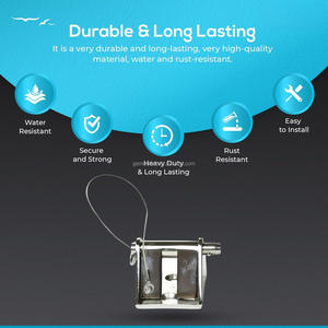 Tope de Cadena para Ancla de <span class=keywords><strong>Barco</strong></span> de Acero Inoxidable de Alta Resistencia para Cadenas de 5/16 " a 1/4 " - Product Image 3