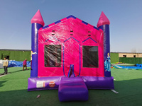 Enfants Lune Gonflable Moonwalk Water Jumper Bouncer Moon walk Château Gonflable Saut Commercial Rainbow Bounce House Party Rentals