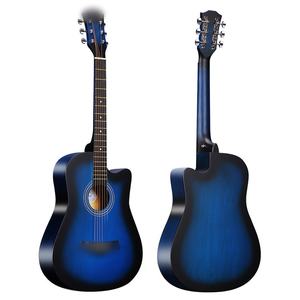 Guitarra acústica 38 pulgadas Universal Principiante Guitarra usada Guitarra <span class=keywords><strong>de</strong></span> tilo a la <span class=keywords><strong>venta</strong></span> - Product Image 6