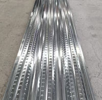 Plancher composite en acier trapézoïdal galvanisé à chaud pour systèmes de construction modulaire en acier