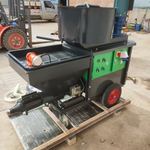Machine à projeter du mortier <span class=keywords><strong>de</strong></span> béton pour le plâtrage et le revêtement des murs <span class=keywords><strong>de</strong></span> bâtiments - Product Image 3