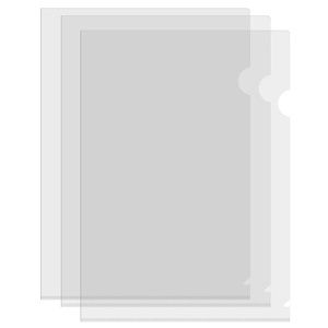 Borsa Portadocumenti Trasparente Impermeabile a Forma di <span class=keywords><strong>L</strong></span>, Formato A4, Custodia per Archivio Personalizzata - Product Image 2